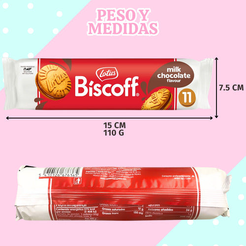 LOTUS BISCOFF RELLENAS DE CHOCOLATE