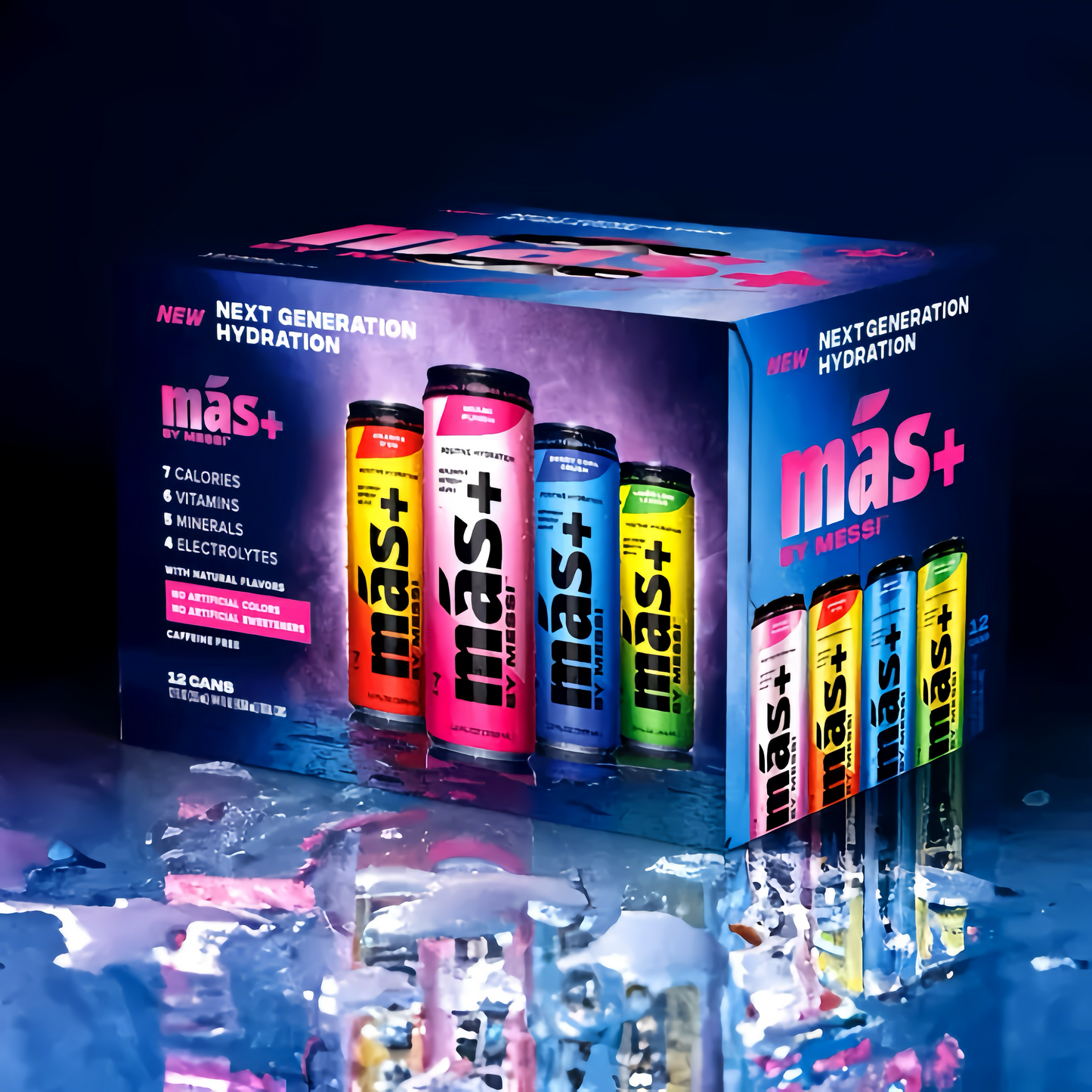 MÁS+ BY MESSY HIDRATION DRINK ⚡️⚽️