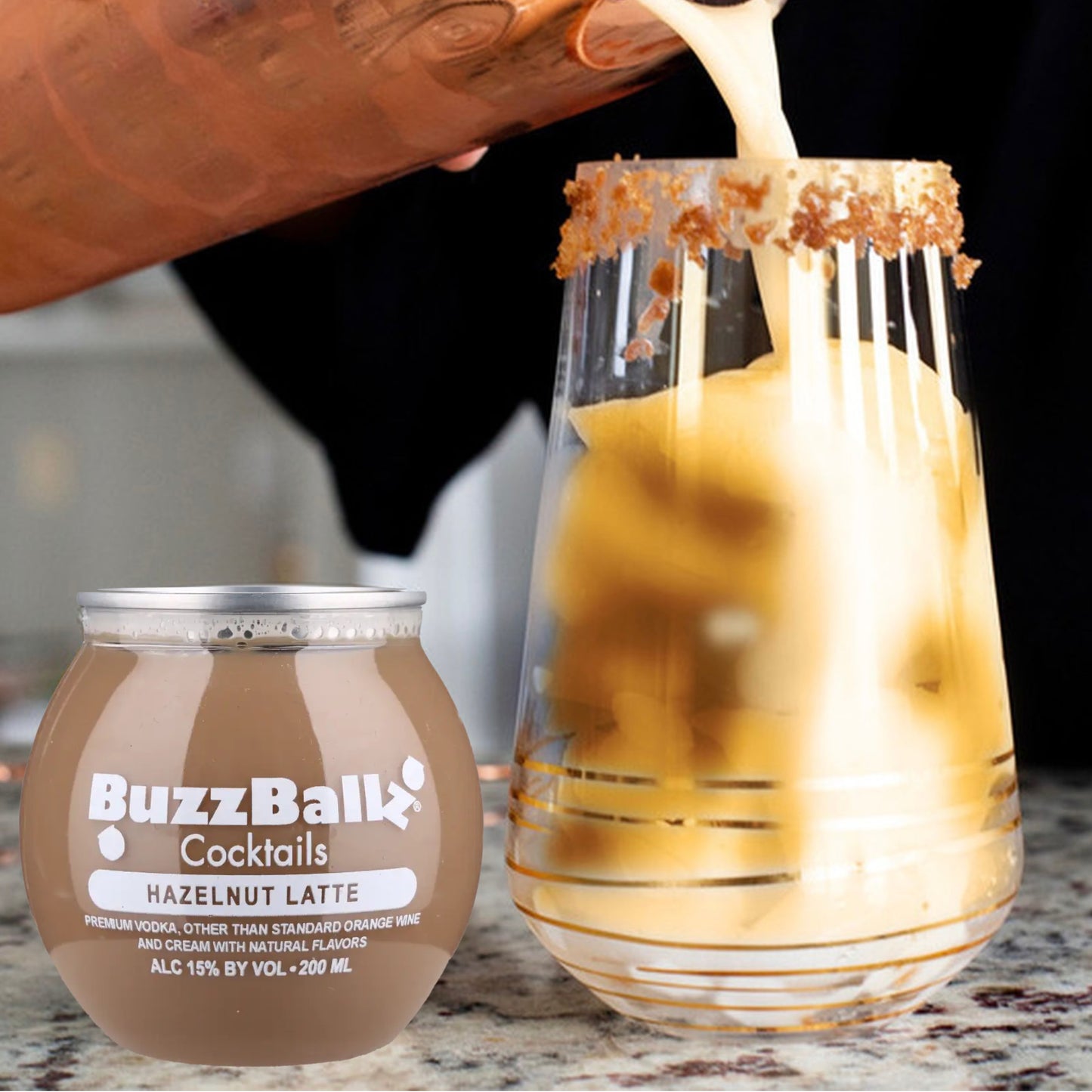 Buzzball’z Mini Hazelnut Latte 🍫