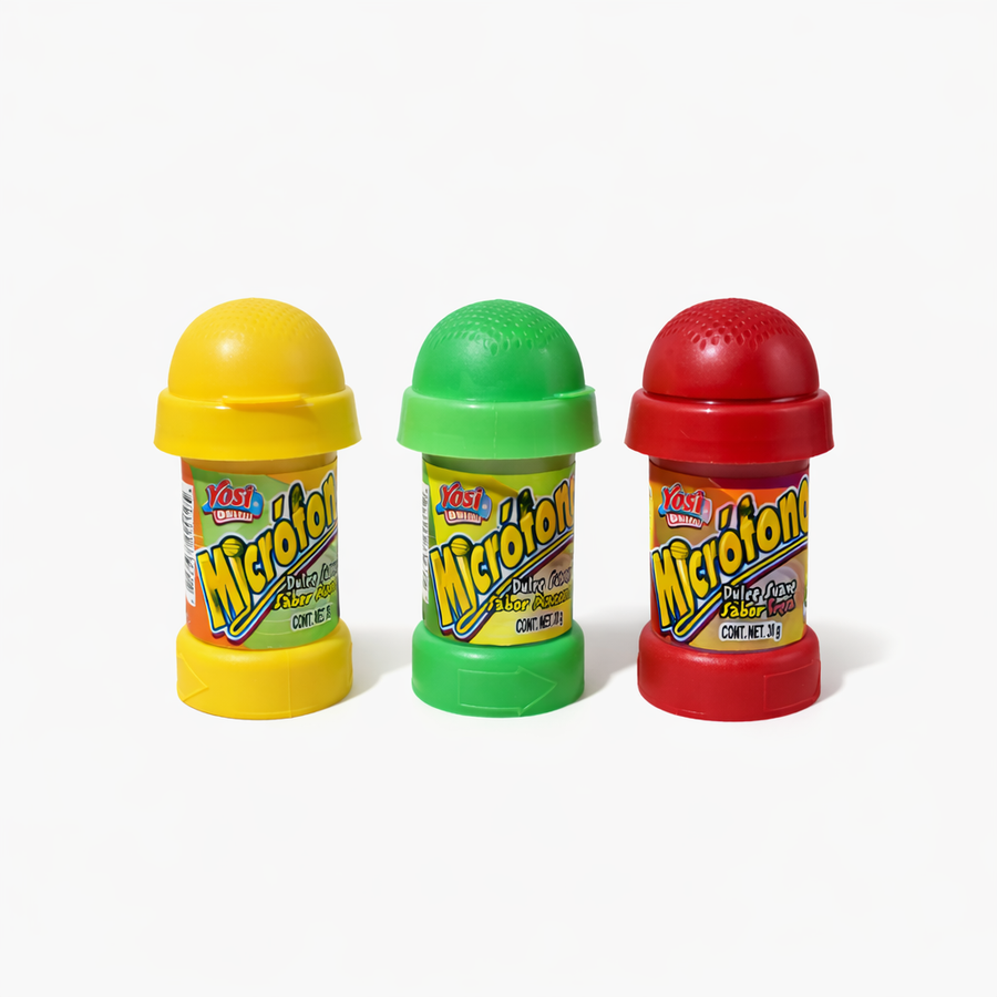 Paquete de 3 micrófonos surtidos