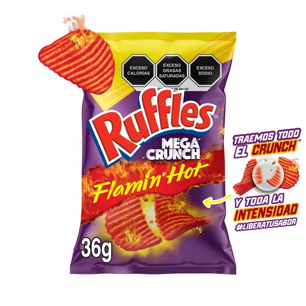 Ruffles flamin hot 36g