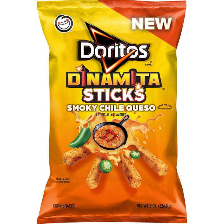 Doritos Dinamita Sticks smoky Chile queso