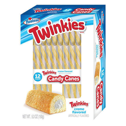 Twinkies bastones dulces navideños