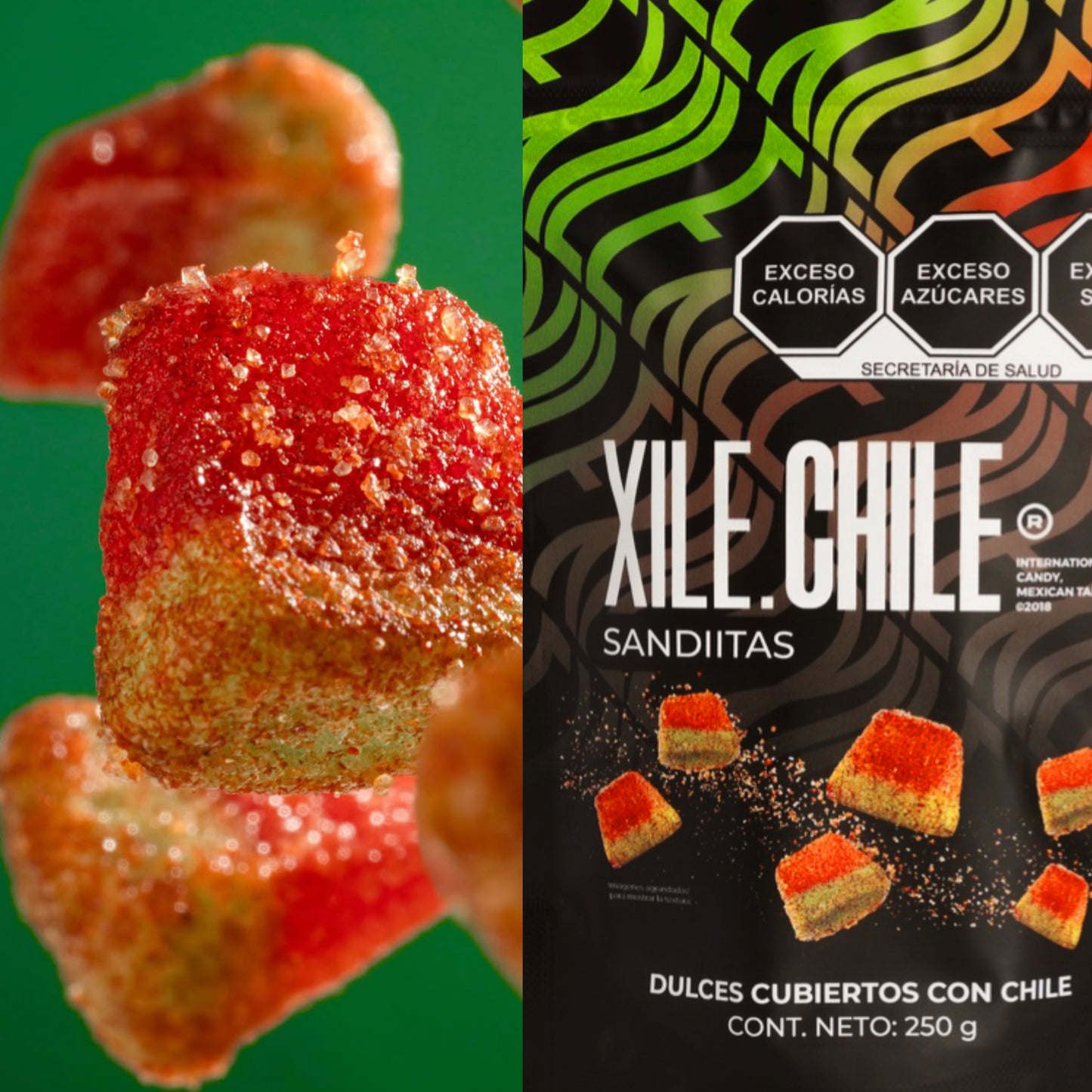 XILE CHILE SANDIITAS AHOGADAS 250g