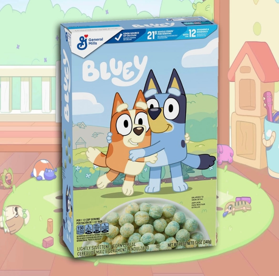 CEREAL BLUEY FAMILY SIZE ✨