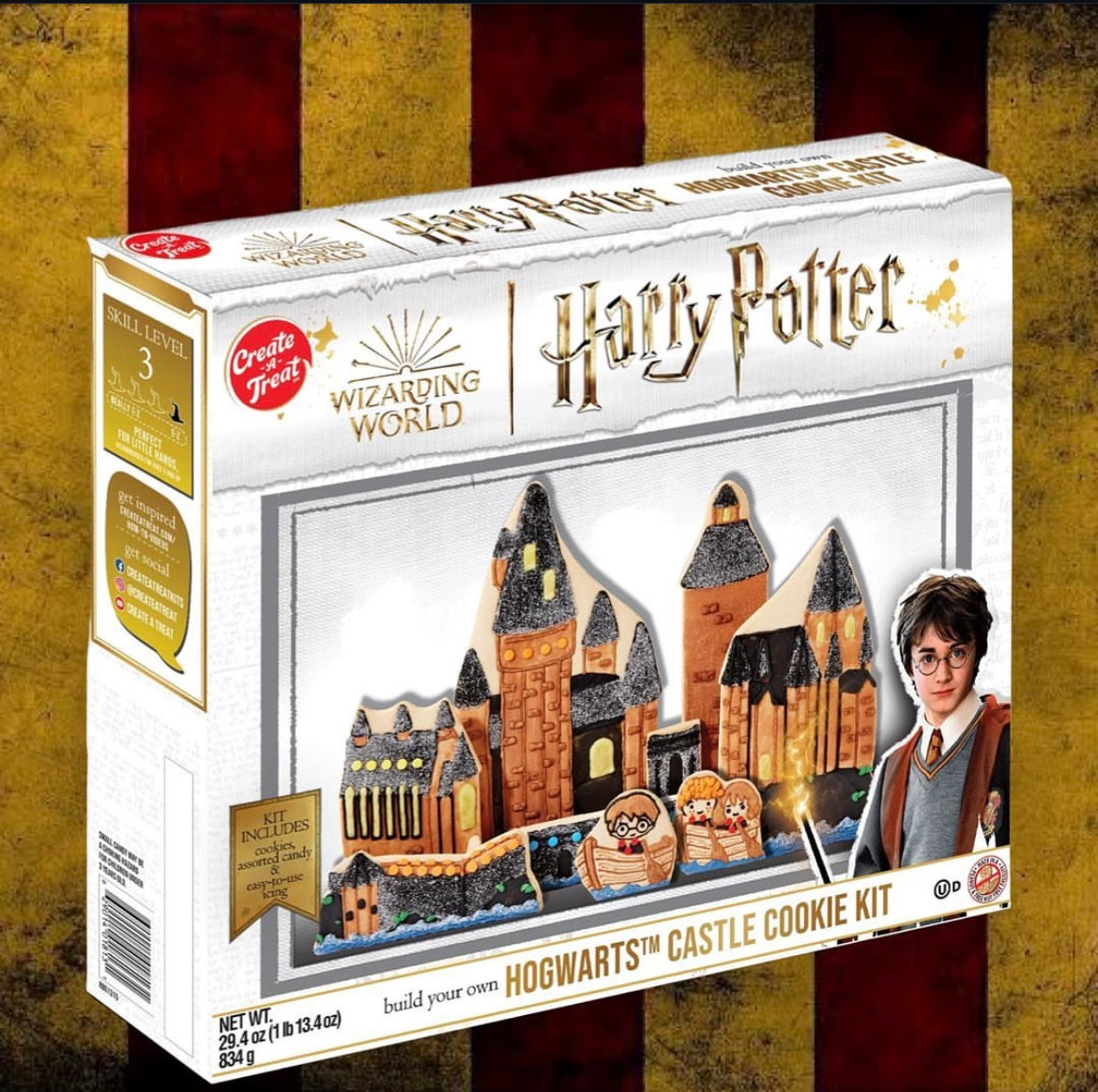 HARRY POTTER  HOGWARTS CASTLE COOKIE KIT GRANDE🔮🪄