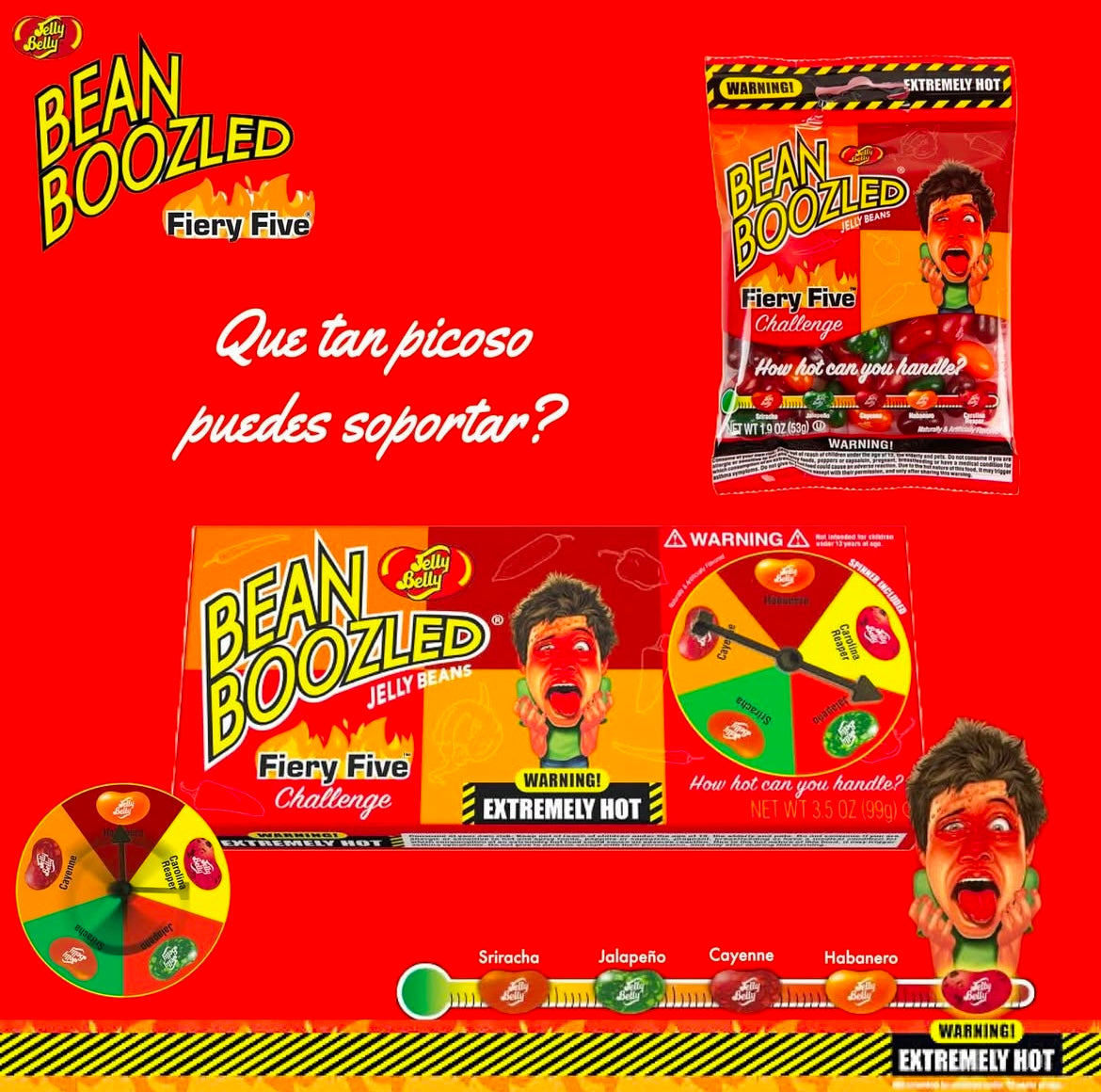 BEAN BOOZLED FIRERY FIVE 🔥