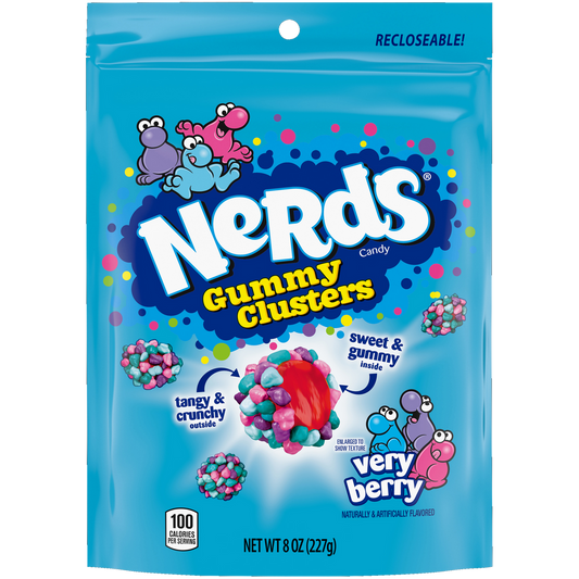 Nerds Gummy Clusters 8 onzas