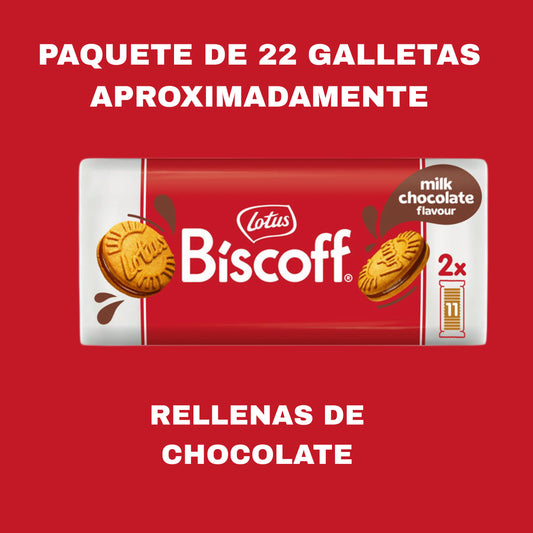 LOTUS BISCOFF RELLENAS DE CHOCOLATE