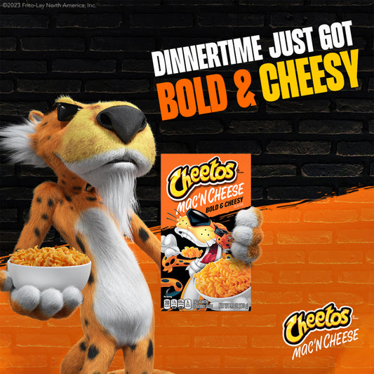 Cheetos mac'n cheese Bold & cheesy