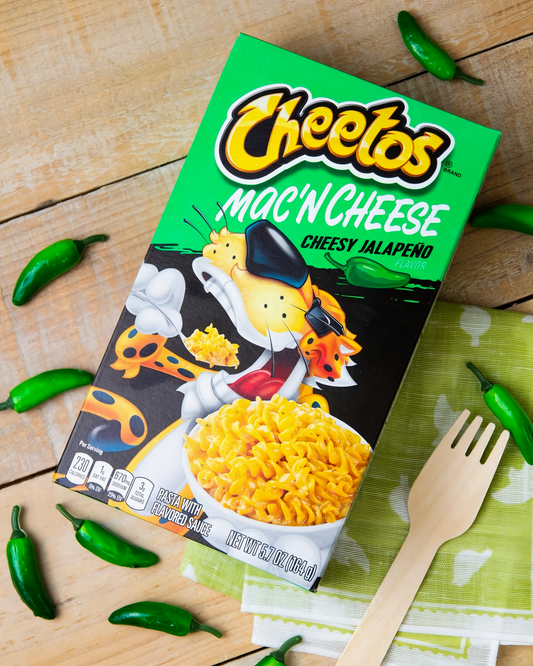 Cheetos mac'n cheese cheesy jalapeño 🌶️