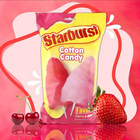 STARBUST CANDY COTTON 🍓🍒