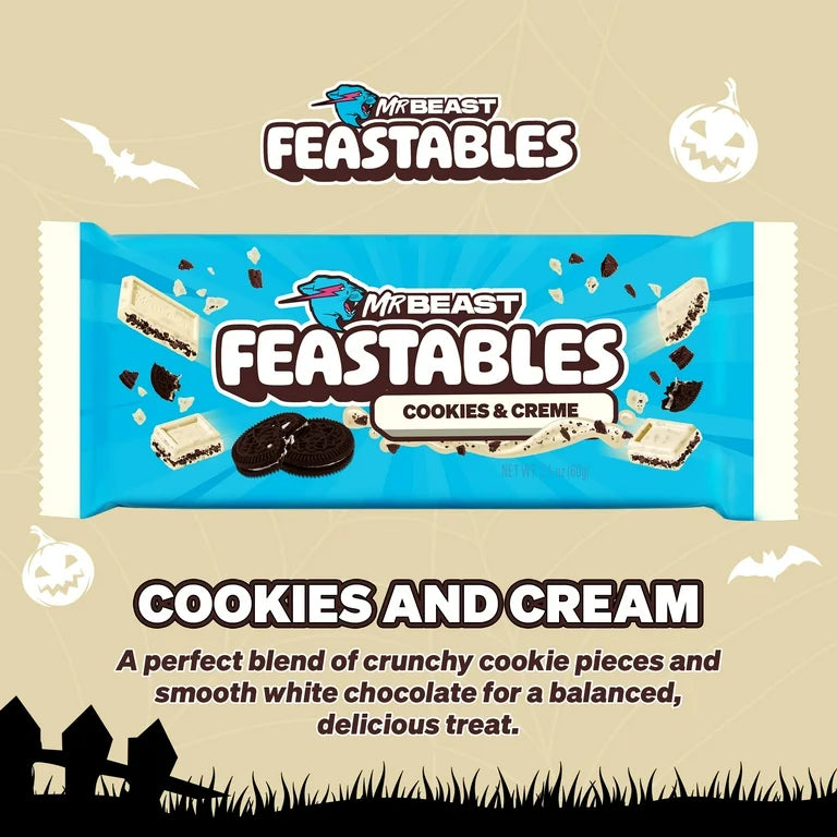 MR BEAST FEASTABLES COOKIES & CREME 🍪🍫