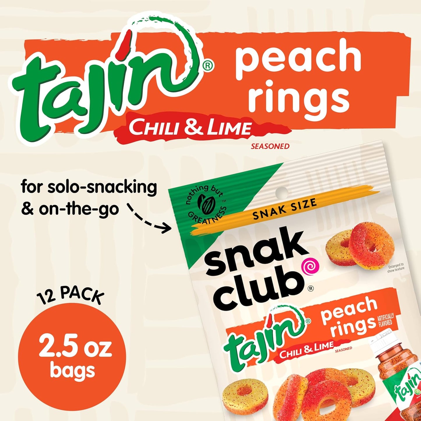 PEACH RINGS CHILI & LIME 🍑