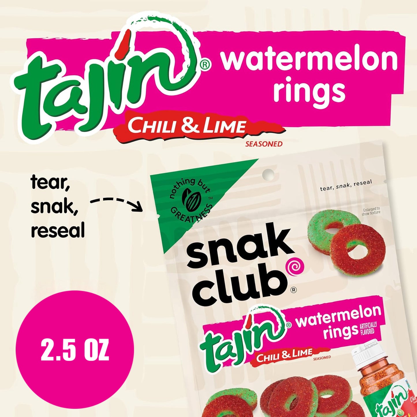 WATERMELON RINGS 🍉CHILI & LIME 🌶️🍋‍🟩