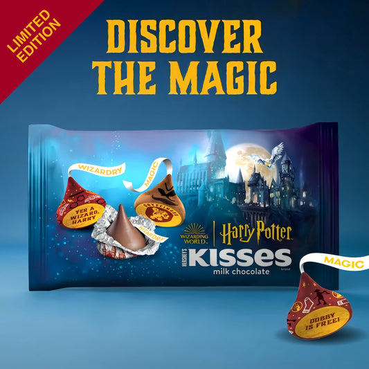 🪄KISSES HERSHEY HARRY POTTER 9.5 ONZAS 🪄