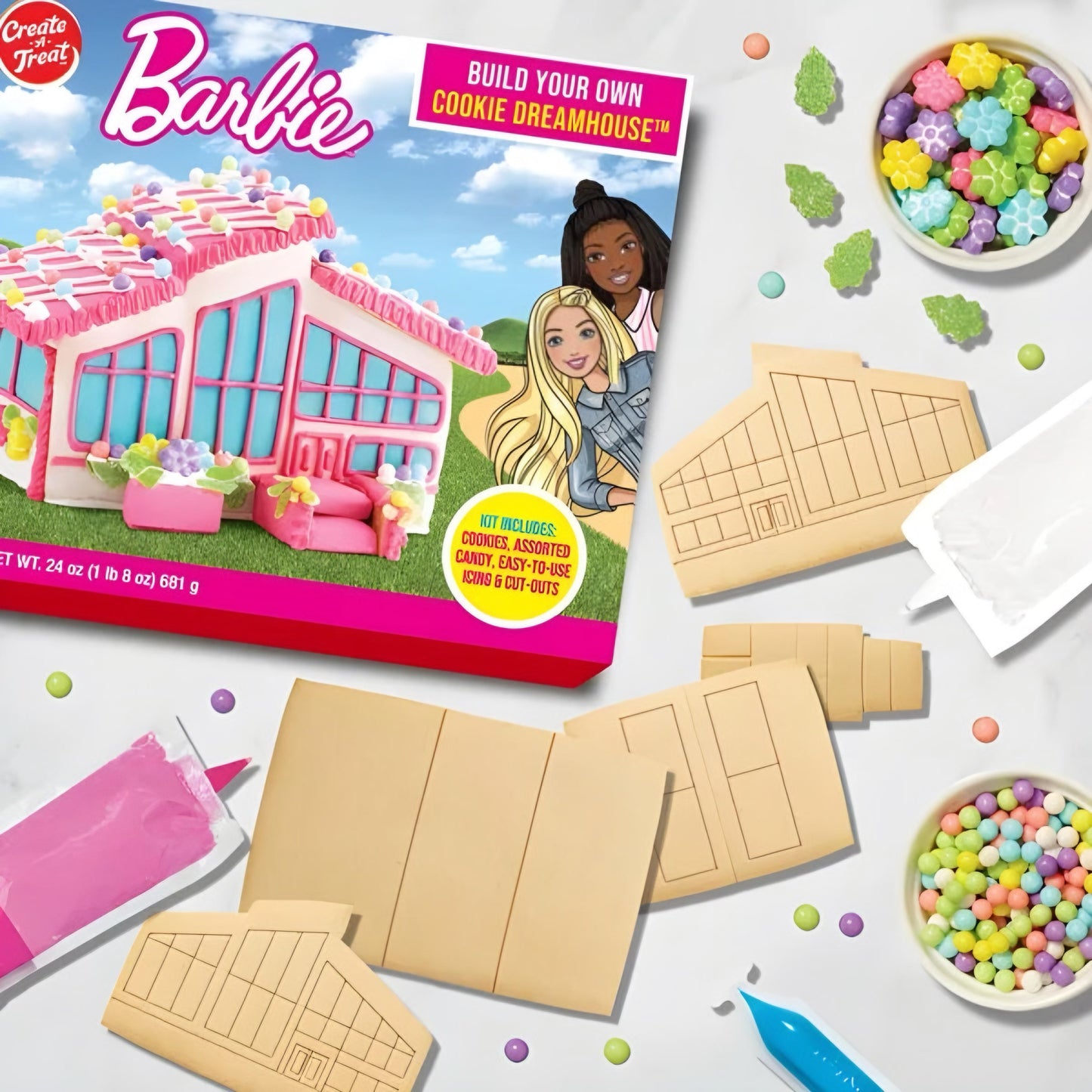 CASITA BARBIE DREAMHOUSE COOKIE KIT GRANDE 🎀🎄