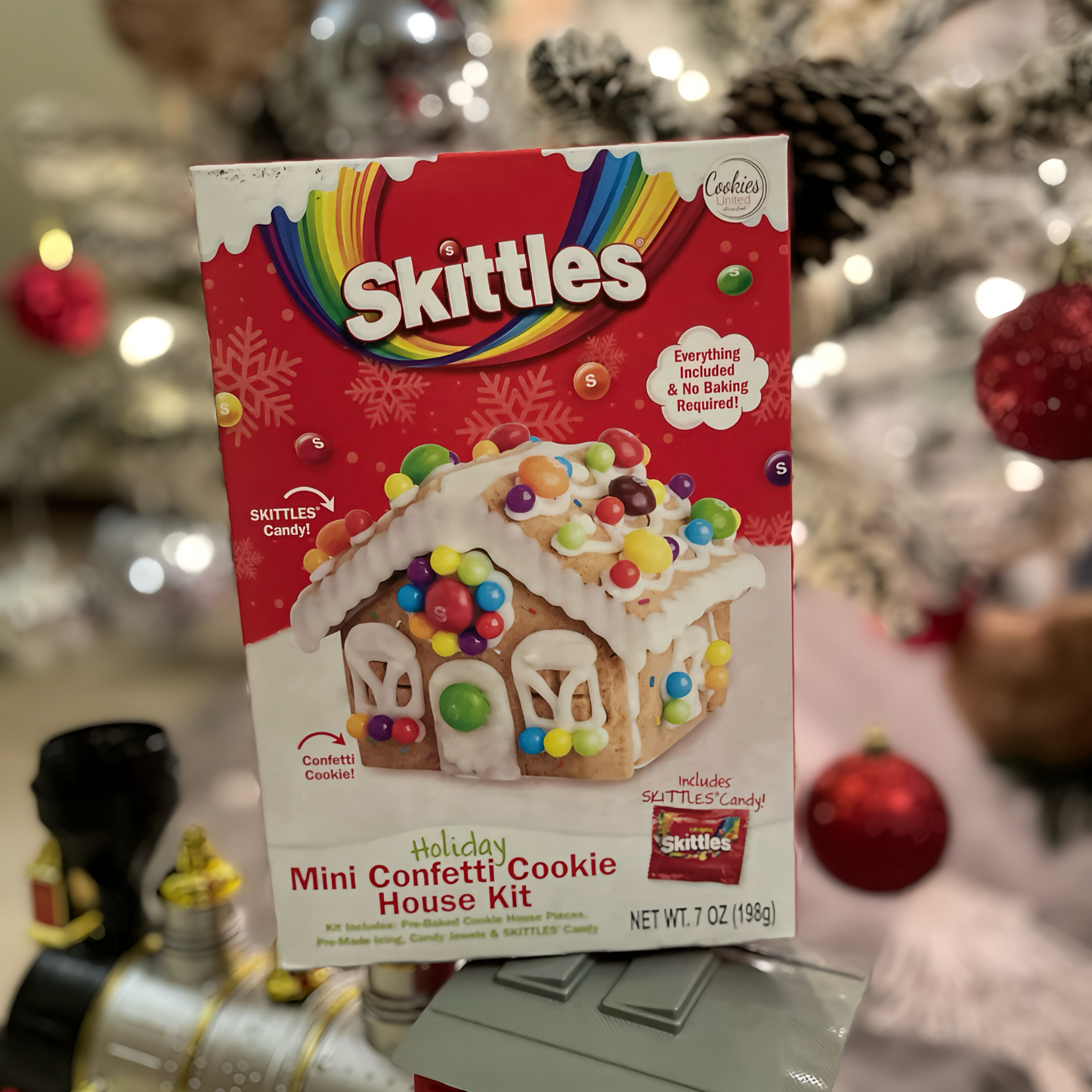 CASITA DE JENGIBRE MINI KIT SKITTLES 🎄✨