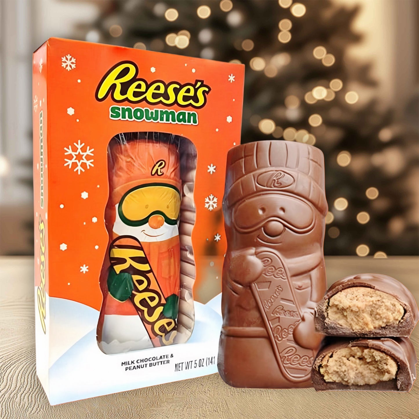 Reese's Peanut Butter Snowman ☃️🎄