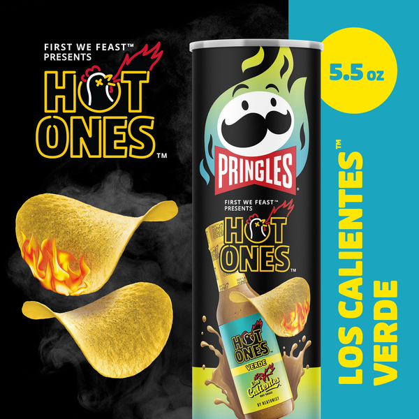 PRINGLES HOT ONE SALSA VERDE 🔥