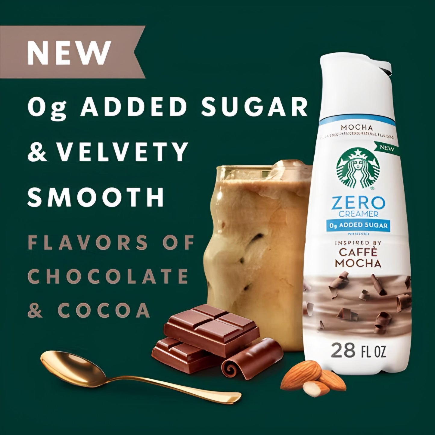 STARBUCKS CAFFE MOCHA ZERO CREAMER ☕️