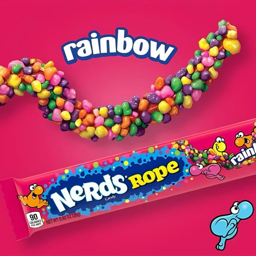 NERDS ROPE RAINBOW 🌈🍭