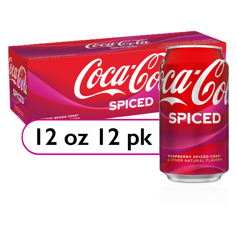 ✨NUEVA COCA COLA SPICED ✨ 12 ONZAS 12 PK