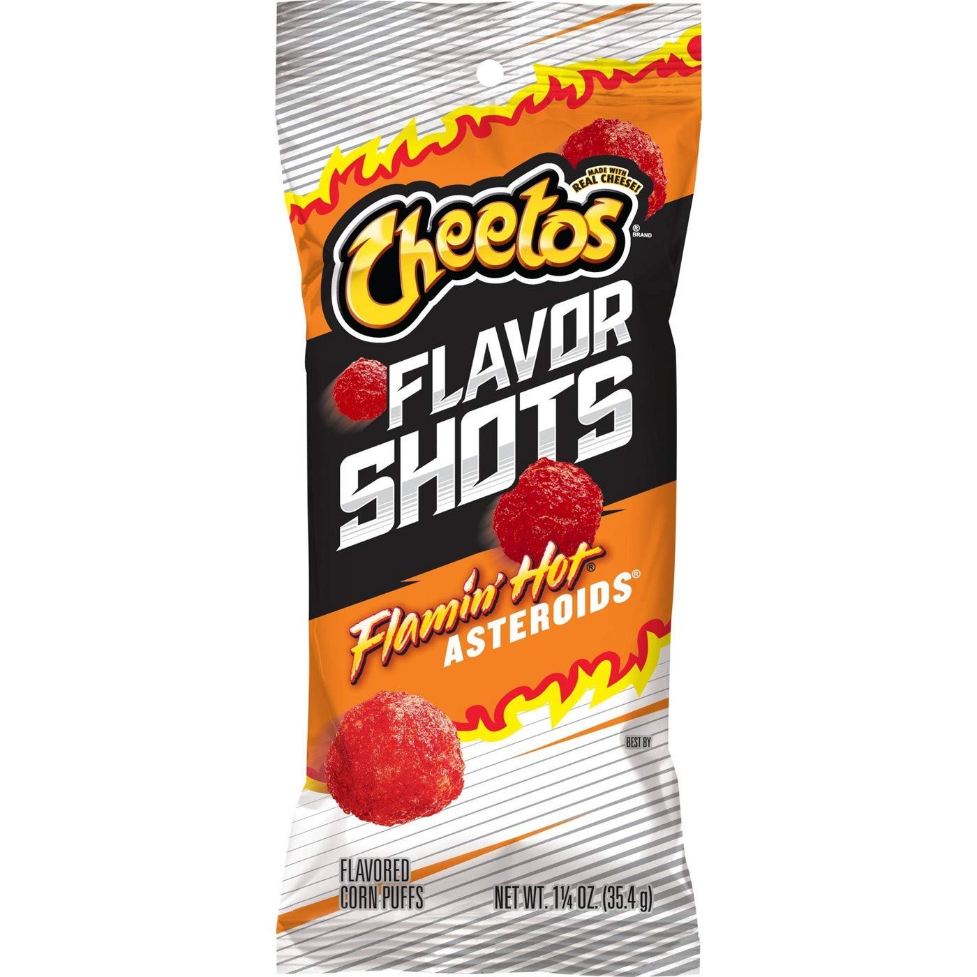 Cheetos flamin hot Asteroids