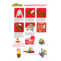 Kit mini casita de jengibre minions