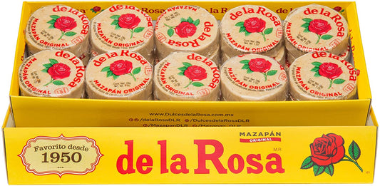 Paquete de mazapan de la rosa