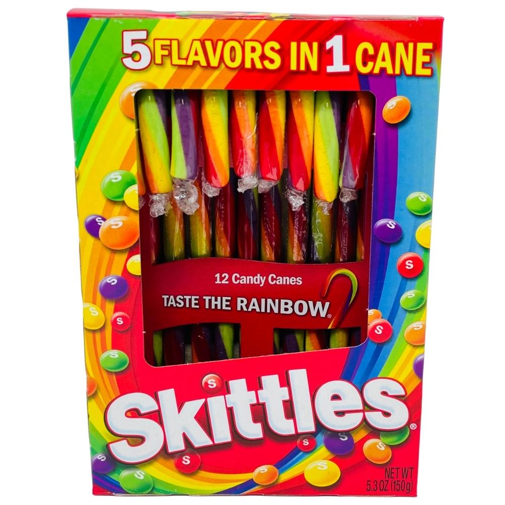 Skittles bastones dulces navideños